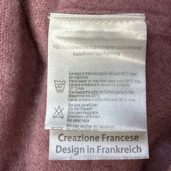 NOTSHY Faustine V-Neck Cashmere Poncho Sweater size S/M - Picture 6 of 13
